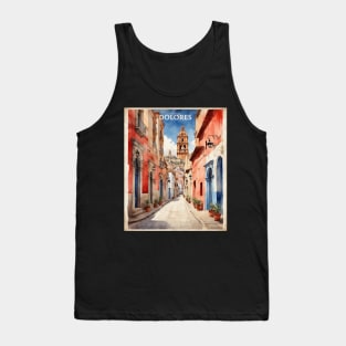 Dolores Hidalgo Mexico Vintage Tourism Travel Tank Top